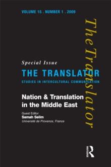 Nation and Translation in the Middle East