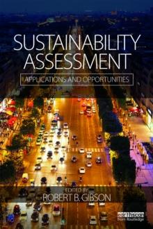 Sustainability Assessment : Applications and opportunities