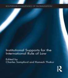 Institutional Supports for the International Rule of Law