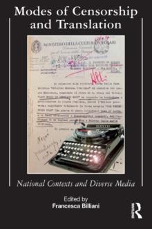 Modes of Censorship : National Contexts and Diverse Media