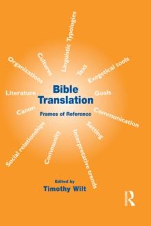 Bible Translation : Frames of Reference