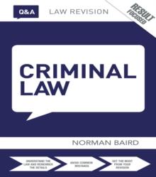 Q&A Criminal Law