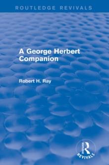 A George Herbert Companion (Routledge Revivals)