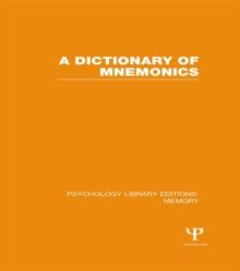 A Dictionary of Mnemonics (PLE: Memory)