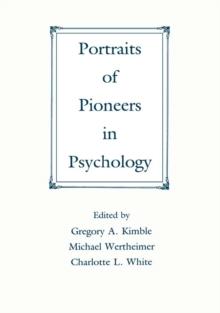 Portraits of Pioneers in Psychology