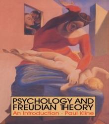 Psychology and Freudian Theory : An Introduction