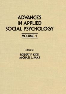 Advances in Applied Social Psychology : Volume 1