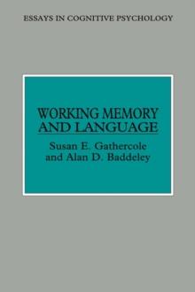 Working Memory and Language