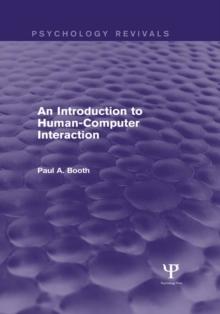 An Introduction to Human-Computer Interaction