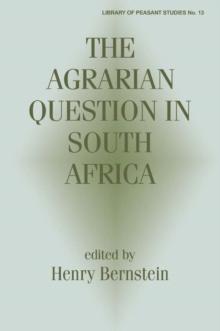 The Agrarian Question in South Africa