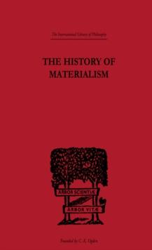 The History of Materialism