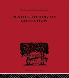 Plato's Theory of Education