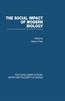 The Social Impact of Modern Biology