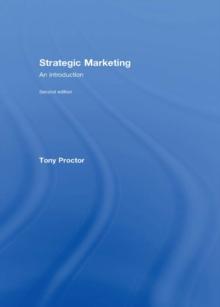 Strategic Marketing : An Introduction