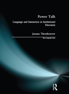 Power Talk : Language and Interaction in Institutional Discourse