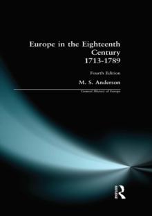 Europe in the Eighteenth Century 1713-1789