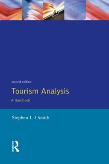 Tourism Analysis : A Handbook