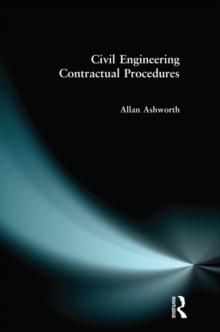 Civil Engineering Contractual Procedures