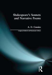 Shakespeare's Sonnets and Narrative Poems