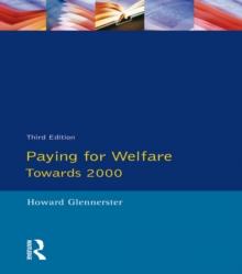 Paying For Welfare : Towards 2000