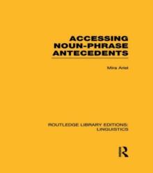 Accessing Noun-Phrase Antecedents