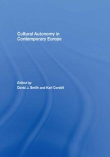 Cultural Autonomy in Contemporary Europe