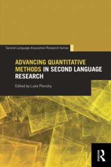 Advancing Quantitative Methods in Second Language Research