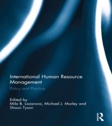 International Human Resource Management : Policy and Practice