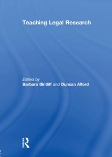 Teaching Legal Research