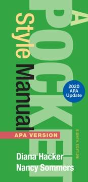 Pocket Style Manual, APA Version, with 2020 APA Update