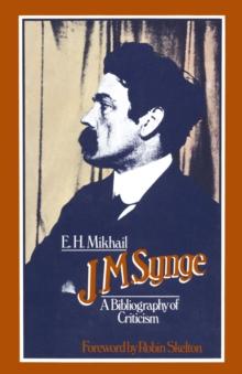 J. M. Synge : A Bibliography of Criticism