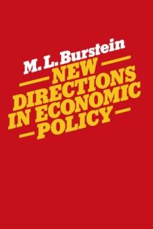 New Directions in Economic Policy