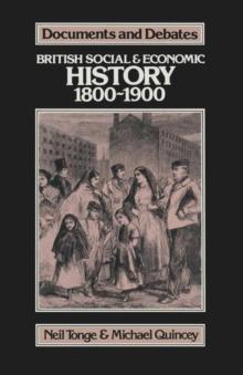 British Social and Economic History 1800 1900