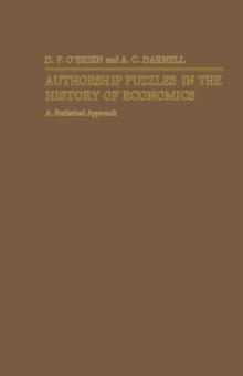 Authorship Puzzles in the History of Economics : A Statistical Approach