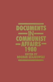 Documents in Communist Affairs