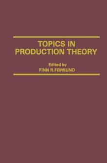 Topics in Production Theory