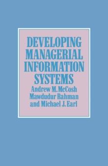 Developing Managerial Information Systems