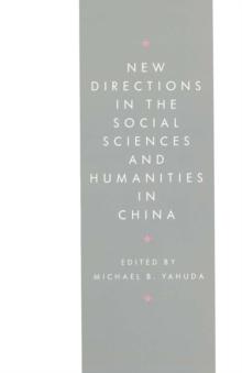 New Directions in the Social Sciences and Humanities in China