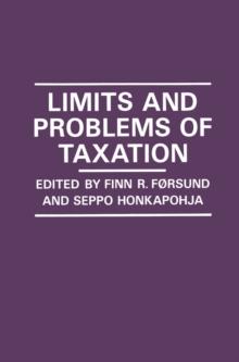 Limits and Problems of Taxation