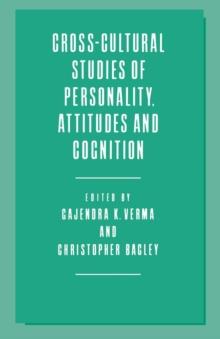 Cross-Cultural Studies of Personality, Attitudes and Cognition