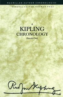 A Kipling Chronology