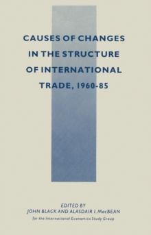 Causes of Changes in the Structure of International Trade, 1960-85