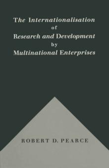 Internationalization of Research and Development by Multinational Enterprises