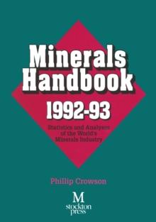 Minerals Handbook 1992-93 : Statistics and Analyses of the World's Minerals Industry