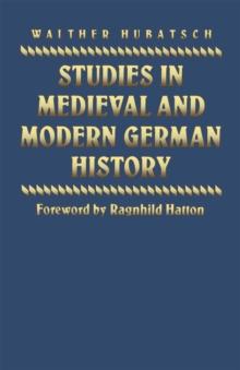 Studies in Medieval and Modern German History