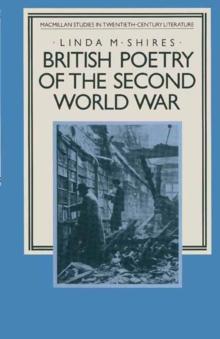 British Poetry of the Second World War