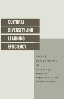 Cultural Diversity And Learning Efficiency : Recent Developments In Assessment