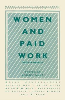 Women and Paid Work