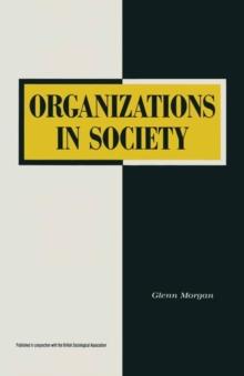 Organizations In Society