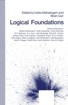 Logical Foundations : Essays in Honor of D. J. O'Connor